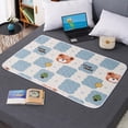thumbnail image 1 of Feltree Washable Underpad Extra Large 60x40 Inch, Waterproof & Skidproof Reusable Bed Pads for Incontinence Care, Senior, Wheelchair, Hospital, 1 of 8