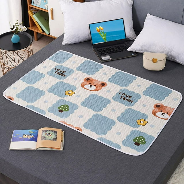 Feltree Washable Underpad Extra Large 60x40 Inch, Waterproof & Skidproof Reusable Bed Pads for Incontinence Care, Senior, Wheelchair, Hospital