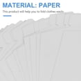 thumbnail image 2 of 20 Pcs Shirt Folding Board Clothes Folder Paper Laundry Folder Folding Board, 2 of 8