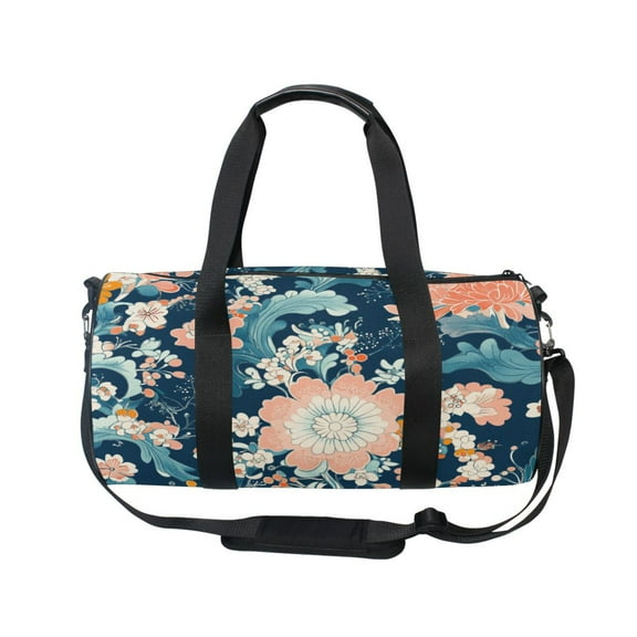 BZSMCE Bucket Sports Bag Creative Floral Dreams Pattern Casual Simple Bag