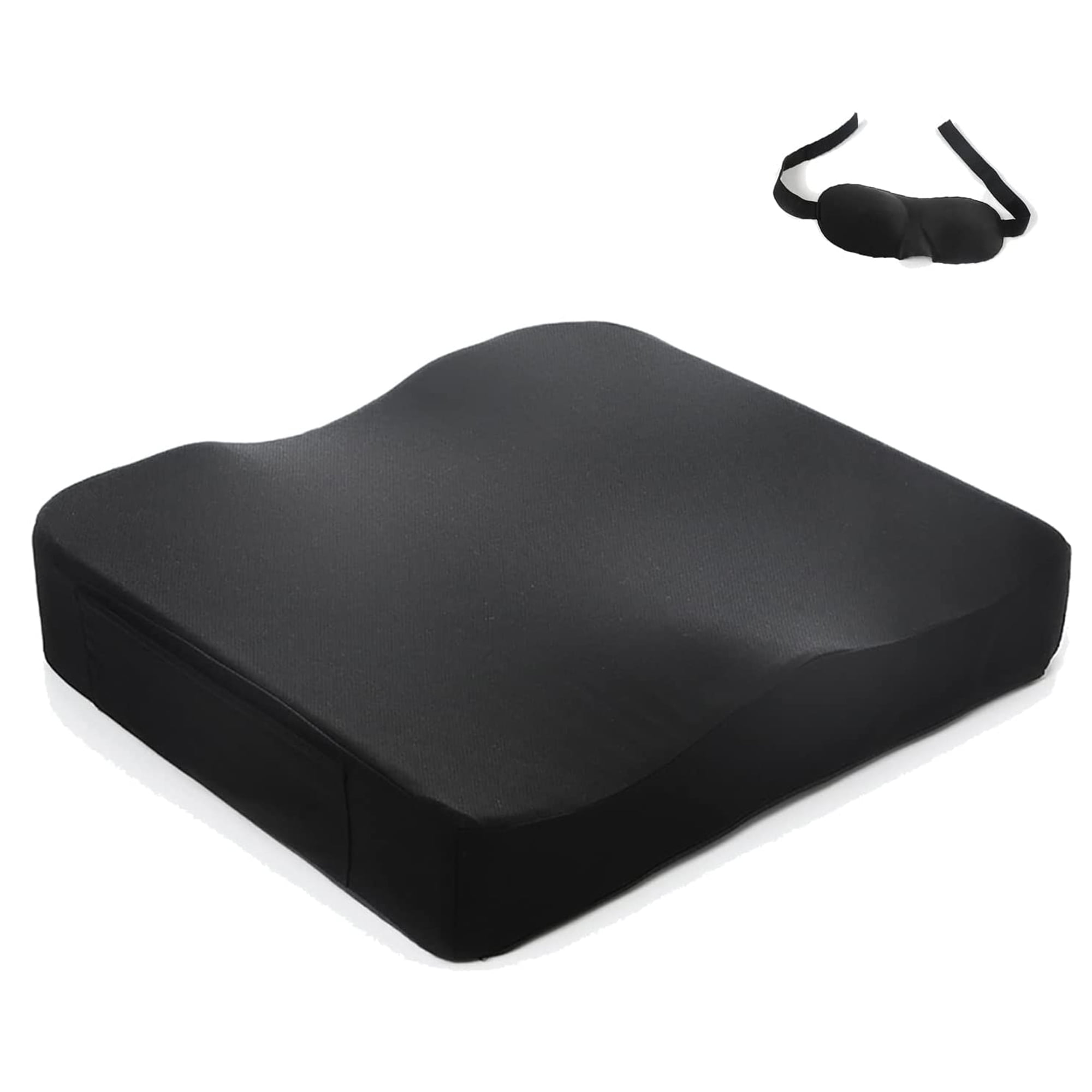 Stephan Roberts Comfort Memory Foam Cushion Seat Pad for Back Pain