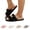 Black, variant on Open Toe Slippers for Women Corduroy Memory Foam Slip-On Plush Cozy Slipper Soft Anti-Skid Comfy Indoor Outdoor Bedroom House Shoes Black 38-39(US-7-7.5)