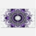 thumbnail image 2 of Design Art - Motif Fractal Violet avec Cercles, 2 of 3