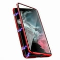 thumbnail image 1 of TG Stylish Double Magnetic Case - Samsung Galaxy S21 Ultra Red, 1 of 5