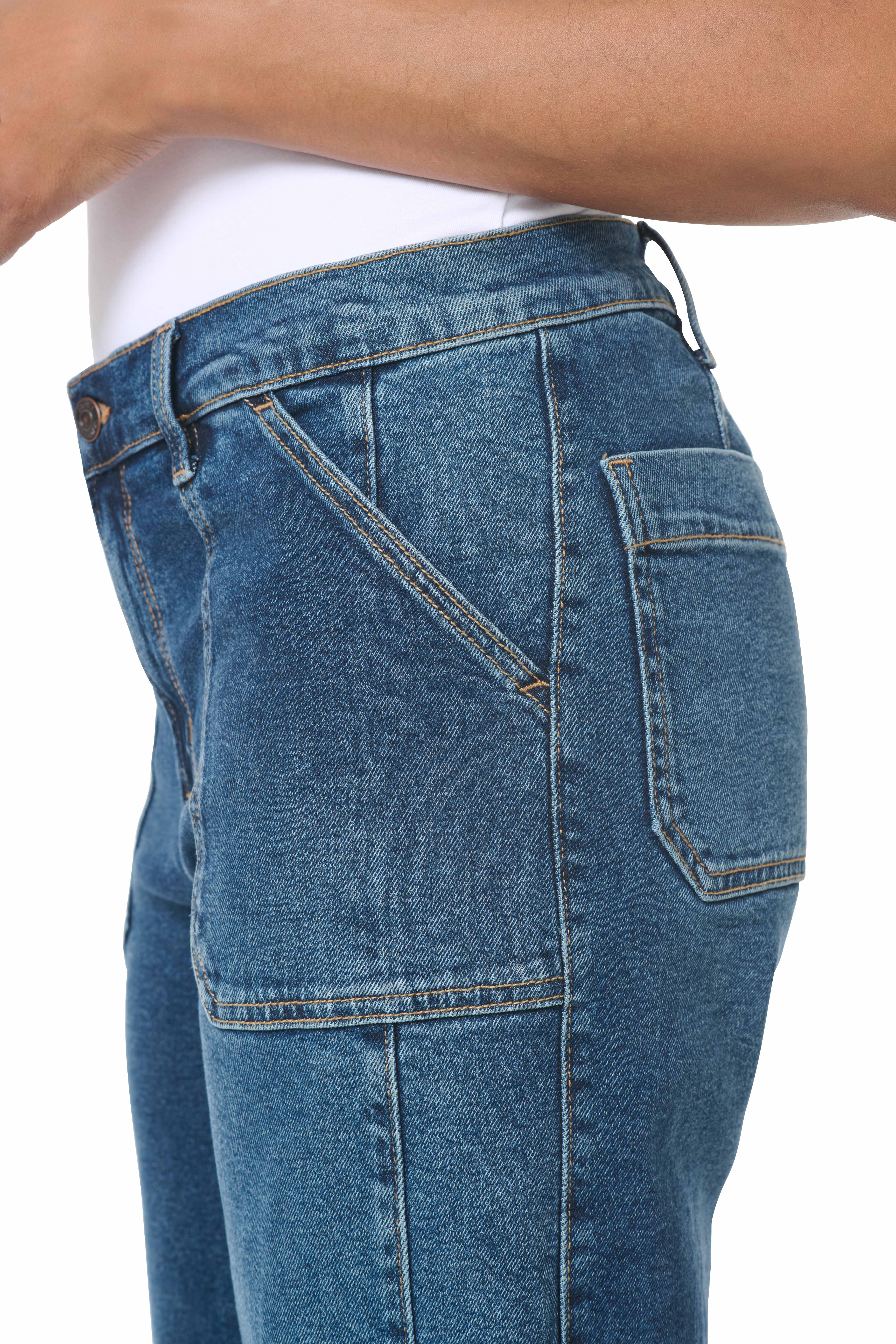 Gloria Vanderbilt Swan Series Women's Patch Pocket with cuff , Sizes 2-18