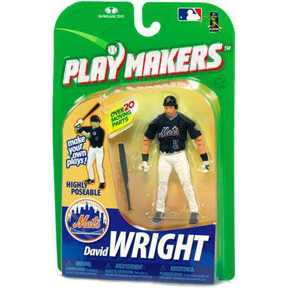 McFarlane MLB Playmakers Series 1 David Wright Action Figure [Batting]