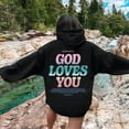 thumbnail image 5 of Womens Hoodie 2025 Christian Hoodies Y2K Graphic Hoodies with Pockets Hooded Sweatshirt Hoodie Women Pullover, 5 of 8