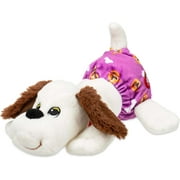 Pound Puppies Newborns Cream with Brown Ears Plush (Hungry)