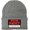 Grey, variant on FOR RENT Sign Embroidered Beanie Hat Adjustable Warm Skull Winter Cap (Red)