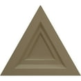 thumbnail image 5 of Ekena Millwork 19"W x 16 5/8"H x 1 1/8"P Triangle Ceiling Medallion, Hand-Painted Platinum, 5 of 6