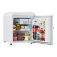 thumbnail image 5 of Galanz 1.7 Cu ft Retro Mini Fridge, White, Estar, New, 5 of 9