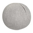 thumbnail image 4 of Pilates Yoga Ball Cover, Balance Ball Cover with Handle Lightweight Anti Scratch Light Gray 55cm, 4 of 8