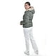 thumbnail image 3 of Chamarra con cinto y capucha desmontable Roman Fashion /Juvenil, 8380 (Verde militar) verde oscuro M, 3 of 6