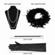 thumbnail image 5 of Conjuntos de accesorios de los años 20 Pendientes de disfraz Gatsby Gs para mujer Ing,----Negro--Código de producto 63227 Negro, 5 of 5