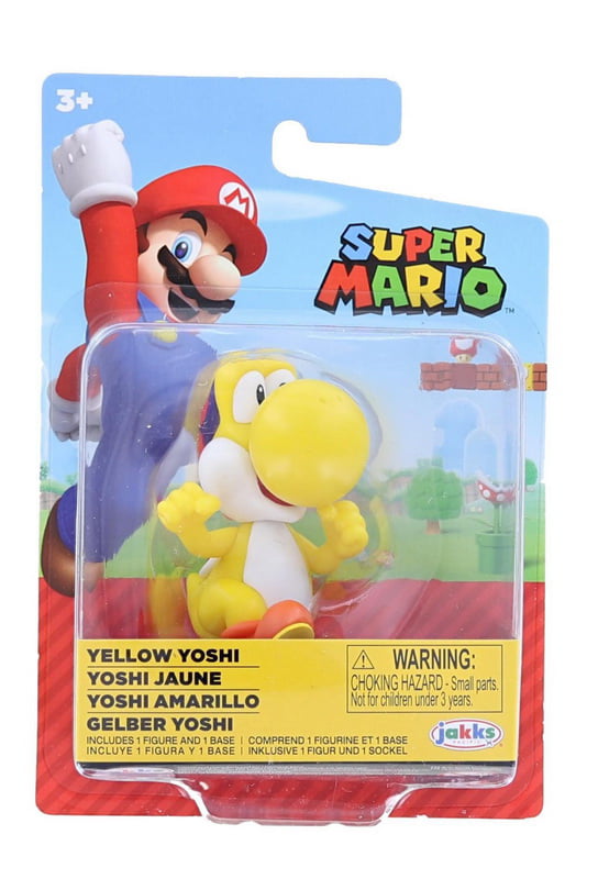 Large Size Super Mario Brothers Action Figure Yellow Yoshi Birthday Gift 9"/23cm 