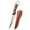 Boning knife A, variant on Hand Forged Kitchen Boning Knife, Solid Wood Handle Full Tang Utility Knives with Sheath