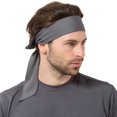 thumbnail image 1 of Paquete de 3 diademas de yoga ajustables, antideslizantes, suaves y elásticas, negras, blancas y grises, para correr, hacer ejercicio, ciclismo, yoga y tenis, para hombres y mujeres. Sincero Electrónica, 1 of 5