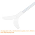 thumbnail image 4 of Unique Bargains PTFE Electric Stirring Rod 600x120mm Length Overhead Stirrer Mixer Shaft with Foldable Paddle for Lab, 4 of 5