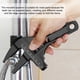 thumbnail image 4 of Baño de plomería llave mango corto reparación gran abertura llaveña lavabo fregadero multifuncional tubo tubo tubería herramienta de mano negro seitruly TO001459-02, 4 of 7