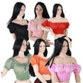 thumbnail image 4 of kurtrusly 1 Ensemble Figurine Articulée 1/6 Chemise Créative Réaliste Exquise Design Unique Accessoire Bricolage Costume Détachable pour Figurine de 12 Pouces Rouge rose, 4 of 5