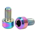thumbnail image 4 of Front Derailleur Screw, Colorful  Alloy Round Glossy Polished Treatment Bike Front Rear Derailleur Screws  for Cycling, 4 of 8