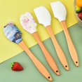 thumbnail image 3 of ENJOYW Baking Scraper Heat-resistant Reusable Silicone Efficient Cake Butter Spatula Kitchen Supplies Baking Scraper, 3 of 7