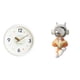 thumbnail image 1 of Escultura De Reloj De Pared De Astronauta Moderno Con Números Decorativos Silenciosos, Estatua Colgante Para El Hogar, La Oficina, La Sala De Estudio, La Chimenea, La Mesa, La Decoración De, 1 of 8