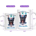 thumbnail image 4 of Just a Certified Nursing Assistant Cna Who Loves Her French Bulldog Mug Dog Lover Gifts Coffee Tea Cup - 00003, 4 of 4