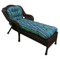 thumbnail image 1 of Coussin Capitonné pour Chaise Longue d'Extérieur en Forme de U de 74 Po sur 19 Po - Pike Azure, 1 of 1