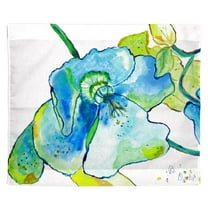 Betsy Drake TP1115 24 x 30 in. Blue Hibiscus Outdoor Wall Hanging