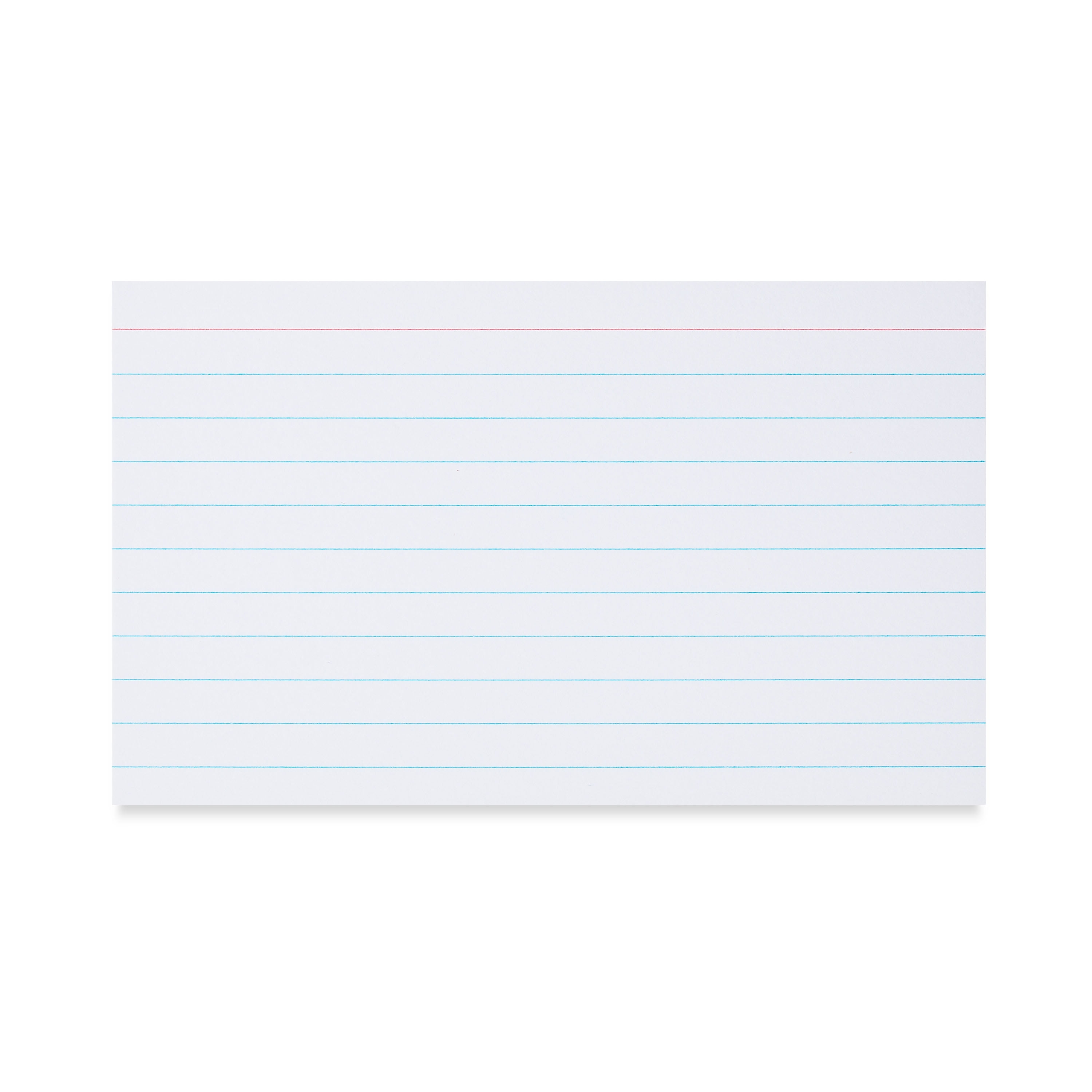 Pen+Gear Ruled Index Cards, White, 300 Count, 3" x 5"