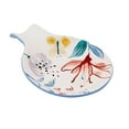 thumbnail image 3 of Bico Blossom Symphony Ceramic Spoon Rest, House Warming Gift, Dishwasher Safe, 3 of 4