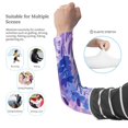 thumbnail image 3 of HANSHB Lavender Garden-63 Arm Sleeves with Thumb Hole, UV Sun Protective Arm Compression Sleeves for Men/Women, 3 of 5