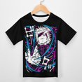 thumbnail image 6 of Boys Girls Jujutsu Anime Kaise T-Shirt Crewneck Short Sleeve Tee Shirt Tops for Kids Teens, 6 of 8