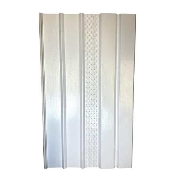 Mobile Home Skirting Box of 8 Vented White Panels 16" Wide X 35" Tall. Premium 40 Mil Thickness
