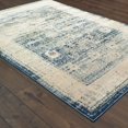 thumbnail image 2 of Avalon Home Penelope Blue Distressed Border Traditional Area Rug or Runner, Multiple Sizes, 2 of 3