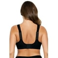 thumbnail image 6 of Women's Parfait P5542 Active Breeze Wireless Sports Bra (Black 32DD), 6 of 9