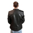 thumbnail image 2 of Classyak Men's Fashion Real Leather Zipper Stylish Moto Jacket, 2 of 2