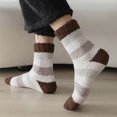 thumbnail image 4 of Diufon Fleece Socks for Women Cute Fuzzy Thickened Warm Socks Fall Winter Soft Cozy Socks Outdoor & Homewear, 4 of 4