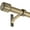 Antique Bronze, variant on Warm Gold Curtain Rods for Windows 16 to 168 Inch, 1 Inch Diameter Blackout Curtain Rod with Aluminum Cylinder Finials and Full Surround Brackets, Window Curtain Rod for Wall and Ceiling Mount