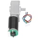 thumbnail image 1 of Worm Gear Motor Self Locking High Torsion Speed Reduction Turbine Geared Motor 15mm Shaft, 1 of 4