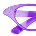 thumbnail image 5 of Hip Hop 50's Shop 1950s Cat-Eye Glasses for Kids, Plastic Costume Glasses with Rhinestones (Child Purple), 5 of 5