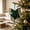 63#Green, variant on Christmas Sequined Velvet Bow Ornament, Gradient Glitter Bow for Tree and Fireplace Decoration, Wrinkle Resistant Hanging Bow for Party and Wedding, Reusable Holiday Bow Decor Gift