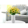 thumbnail image 4 of 8 piezas de flores artificiales para decoración, alcatraces amarillos, altura 36cm TUNC Sencillez, 4 of 5