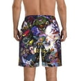 thumbnail image 3 of Ghostbusters Men's Beach Shorts Swim Trunks Casual Quick Dry Board Shorts Swimwear with Mesh Lined and Pockets, 3 of 8