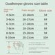 thumbnail image 5 of Guantes de portero de fútbol, guantes de entrenamiento de portero, agarre fuerte, antideslizantes y transpirables para adultos y niños., 5 of 5
