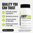 thumbnail image 4 of NutraBio CaffPlus, Dual Source Caffeine with Theanine for Healthy Energy Boost - 60 Vegetable Capsules, 4 of 9