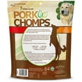 thumbnail image 3 of Pork Chomps Premium Dog Treats, Crunchy, Bacon and Chicken Flavor, 4 in, 12 ct, 3 of 8