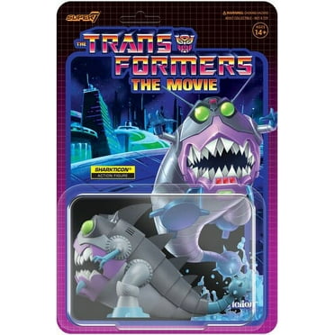 Sharkticon The Transformers Movie Super7 Reaction Action Figure