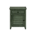 thumbnail image 2 of Monarch Specialties Accent Table, Nightstand, Storage Drawer, End, Side Table, Bedroom, Lamp, Storage, Antique Green Veneer, Transitional, 2 of 9